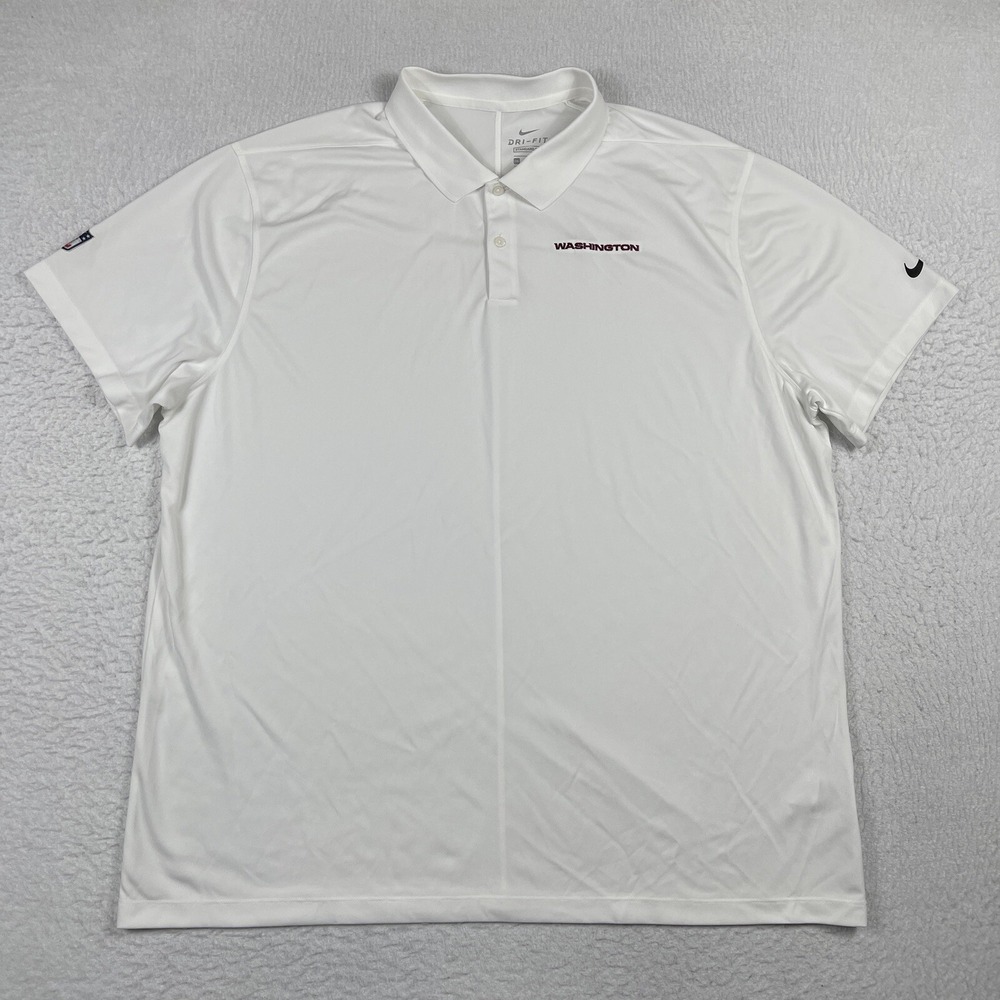 Washington Commanders‎ Polo Shirt Mens XXL NFL Football Team NFC East Golfer